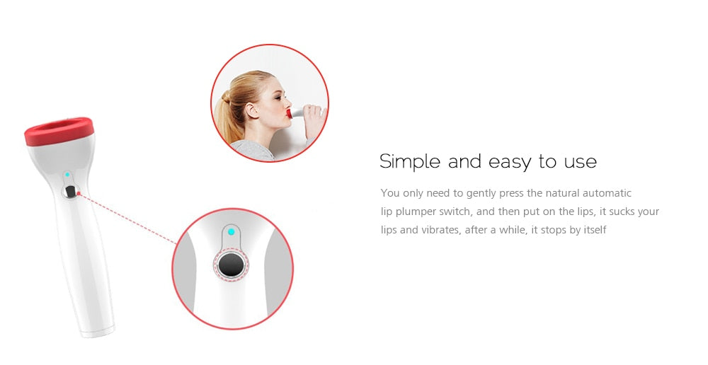 Viral Automatic Silicone Lip Plumping Device