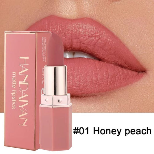 Honey Peach HANDAIYAN Waterproof Lipstick