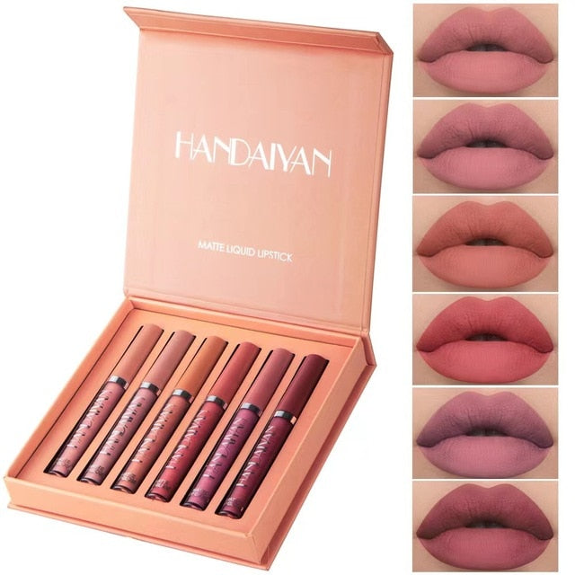 Color Bomb HANDAIYAN Matte Waterproof Liquid Lipstick Set