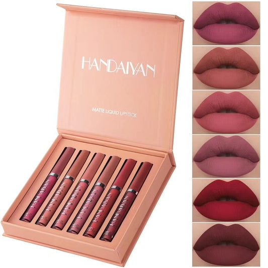 Color Bomb HANDAIYAN Matte Waterproof Liquid Lipstick Set