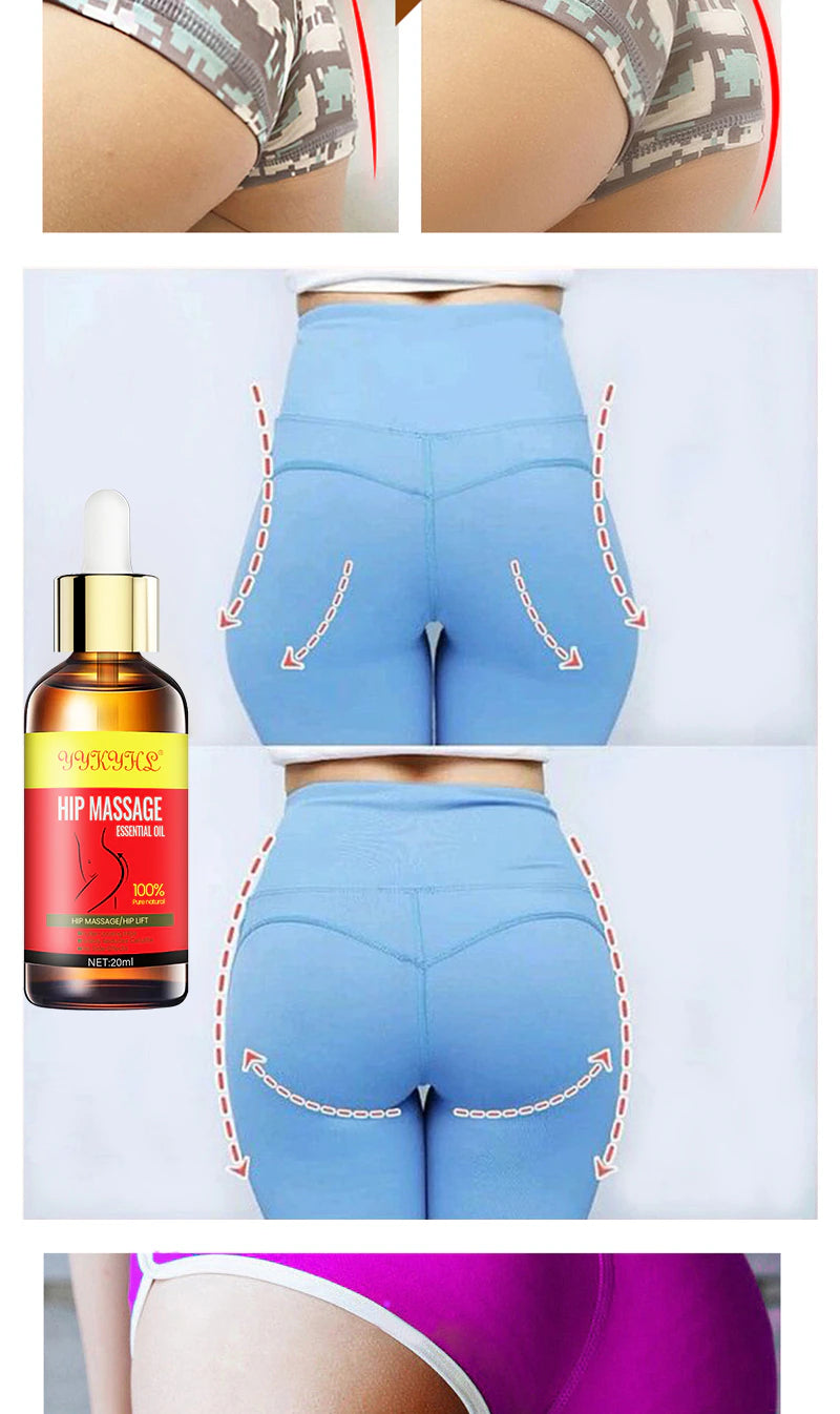 All-Natural Hip Massage Butt Enlargement Essential Oil - Cherie Girl