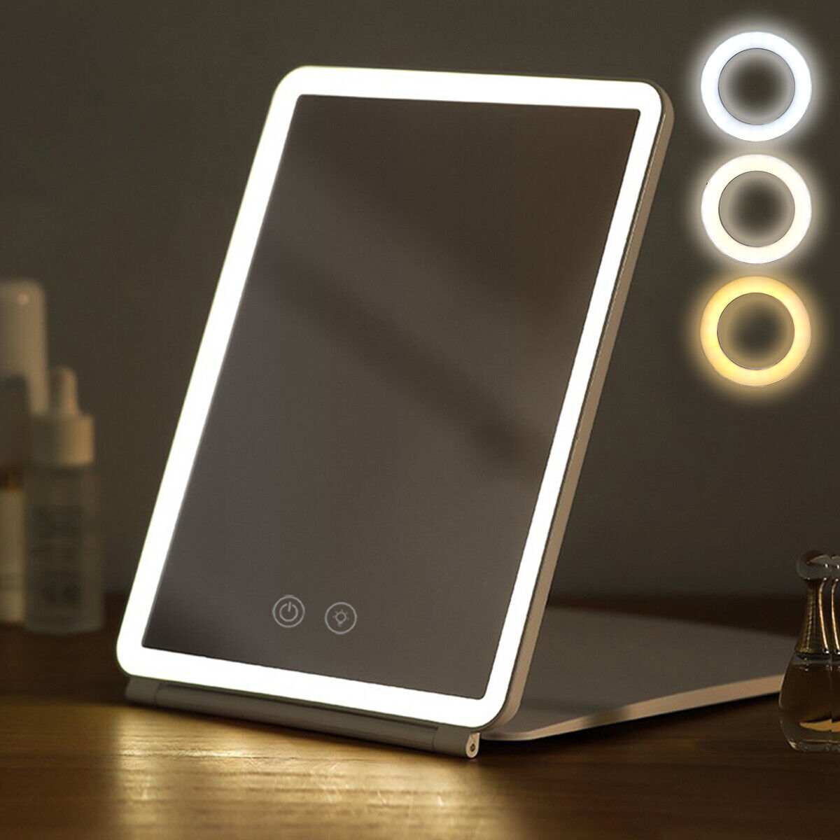 Tri-Lumière Color Touch Screen Makeup Mirror