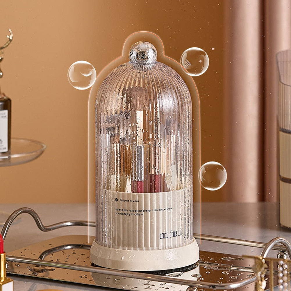 Elegant Makeup Brush Storage Barrel